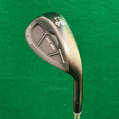 Cleveland 588 RTX Rotex Face Black 56-14 56 Sand Wedge Dynamic Gold Wedge Flex