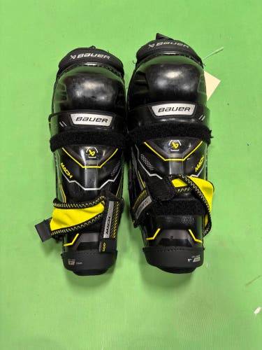Youth Bauer Supreme Mach Shin Pads 9" (Used)
