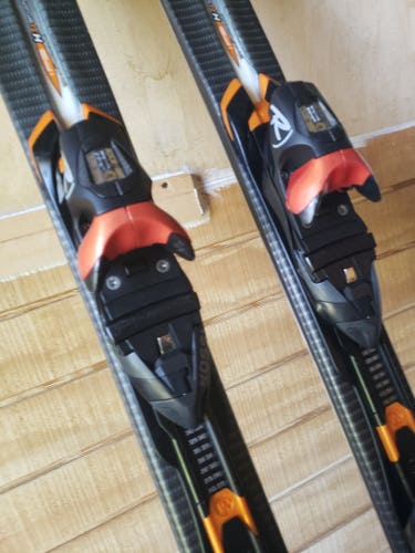 176cm MENS SKIS ROSSIGNOL ZENITH Z9 TI OVERSIZE w/ROSS. AXIA 12 RAIL BINDINGS *USED* ADVANCED