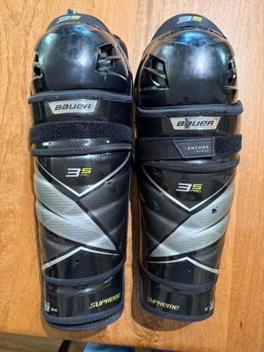 BAUER 3S PRO 15" SHIN PADS (USED)