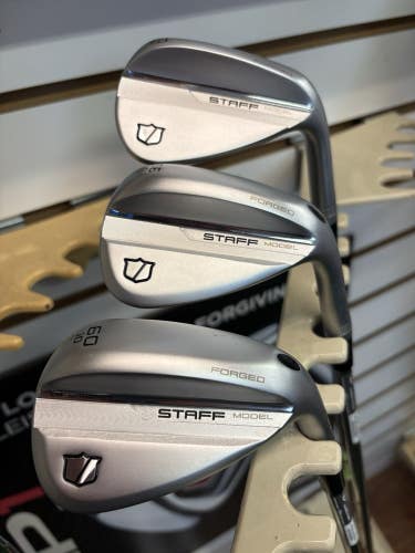 New 2025 Wilson Staff  Forged Wedge Set 52 , 56 ,60 Deg
