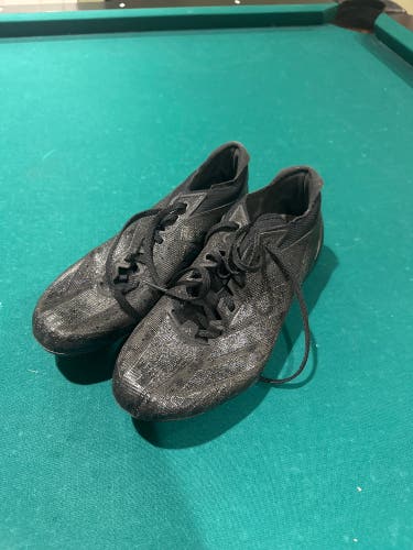 Used Size M 9.0 Black Adidas adizero cleats