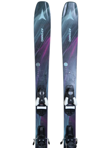 USED 2024 Atomic Maven 86 Women's All-Mountain Skis w/ 11 DIN Bindings - 147 cm