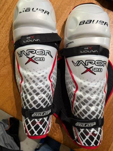 Senior Bauer Vapor X:20 15" Shin Pads (Used)