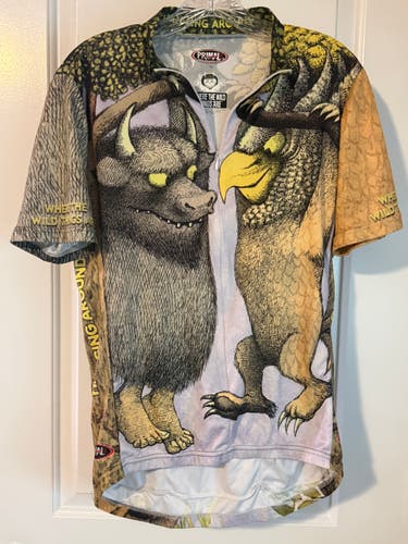 Primal Wear 'Where the Wild Things Are' Cycling Jersey – Vintage – Size L (Used - Like New)