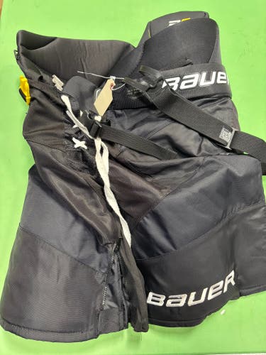 Black Intermediate Large Bauer Supreme 3S Pro Hockey Pants