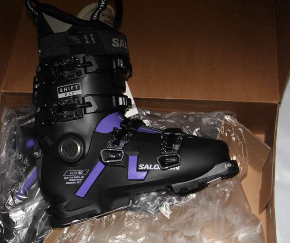 NEW Salomon Shift Pro  90 AT GW women Alpine Touring Ski Boots24/ 24.5