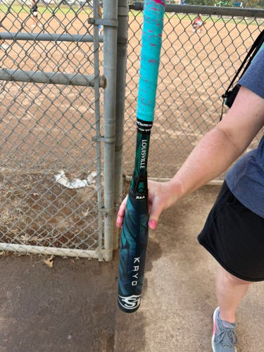 2025 Louisville Slugger Kryo Composite Bat (-11) 18 oz 29" (Used)