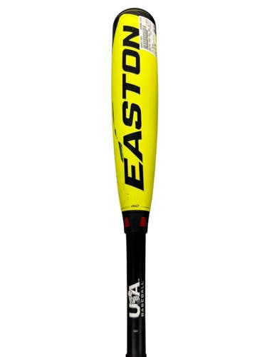 Used Easton YBB23ADV11 BB/SB USA 2 5/8 Bat Black And Yellow 28" 11835-S000212642