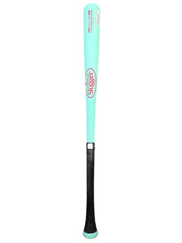 Used Louisville Slugger GENUINE BB/SB Wood Bat Teal 32" 11835-S000212795