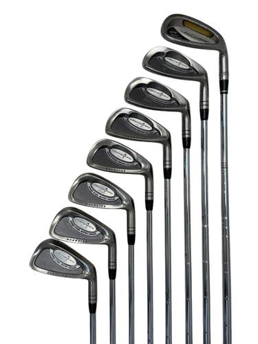 Used Pinseeker CENTER FIRE PLUS Mens Iron Set RH 3I-PW 11835-S000212798