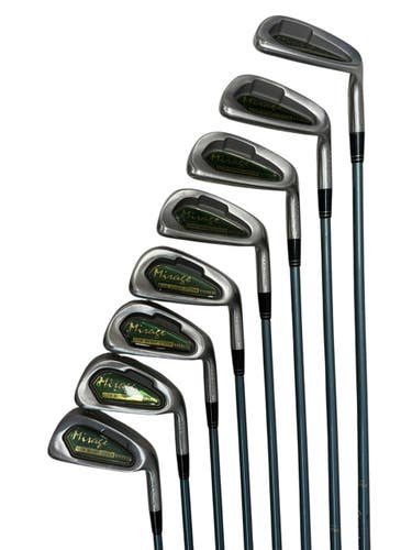 Used Mitsushiba MIRAGE OVERSIZED Womens Iron Set RH 4I-SW 11835-S000213013