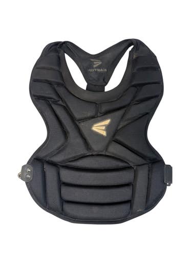 Used Easton BLK CHEST PROTECTOR Catchers Chest Protector Black Youth 11835-S000213014