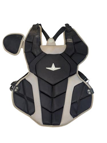 Used All-Star FUTURE STAR Catchers Chest Protector Black Youth 11835-S000213094
