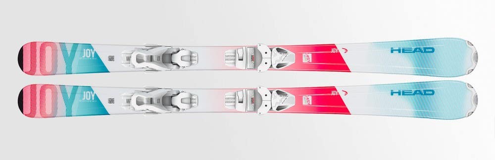 NEW HEAD JOY Skis 97cm Junior Girls + JRS 4.5 gw white adjustable Bindings