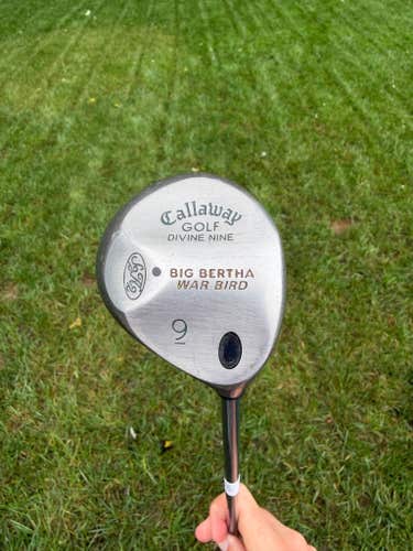 Callaway Big Bertha Warbird 9-Wood Ladies Gems Ladies Flex 39.75" NICE