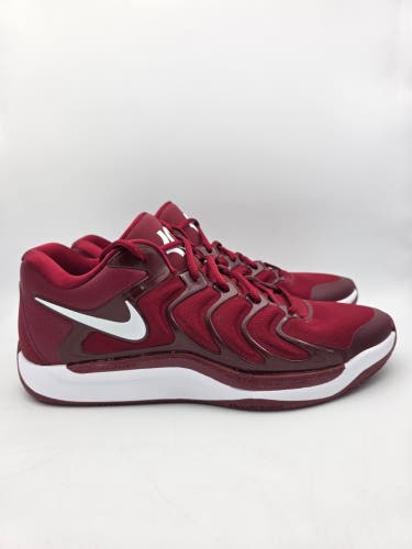 Nike KD17 KD 17 Tb Promo Team Red Maroon-White Sz 14 HJ7387-600