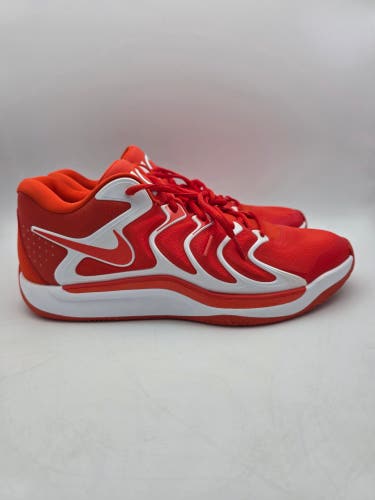 Nike Kevin Durant KD 17 TB Team Orange White Knicks FV1307-800 Men's Size 12.5