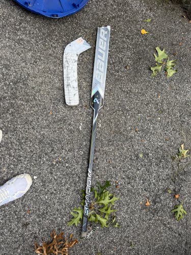 Senior Bauer Supreme Shadow Regular Goalie Stick 26" Paddle broken (Used)
