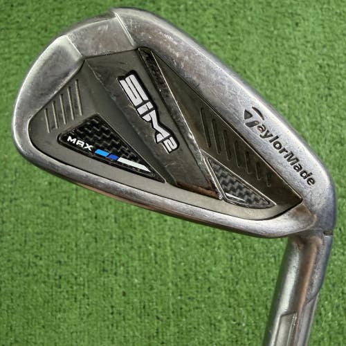 Taylormade Sim 2 Max 4 Iron KBS Max MT Stiff Flex 85g Steel Right Handed