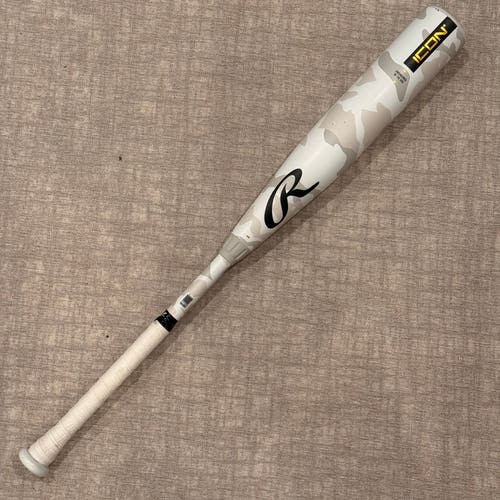 2025 Rawlings Icon Composite USSSA Certified Bat (-10) 20 oz 30" (Used)