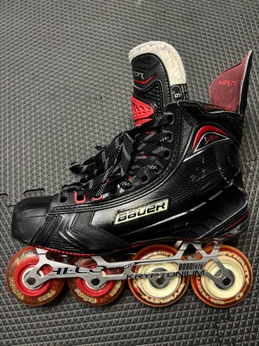 Bauer Vapor 1XR size 9 Inline Roller Hockey Skates Regular Width Great Condition