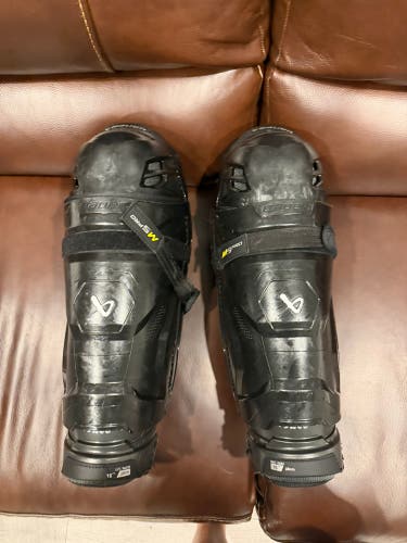 Senior Bauer Supreme M5 Pro 15" Shin Pads (Used)