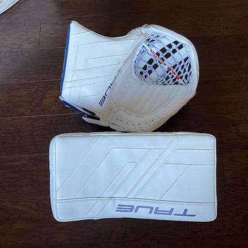 NEW True HZRDUS PX4 Goalie Glove & Blocker Set - 580 break