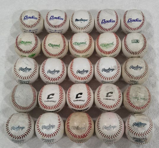 Baseballs (soft) 15 Pack  (Used)