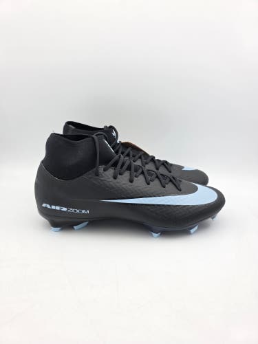 Nike Zoom Mercurial Superfly 10 Academy MG Soccer Cleats Black FQ1456-001 Sz 8