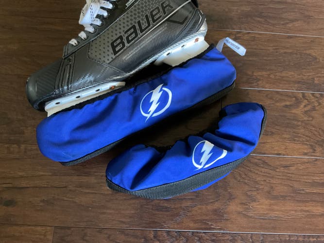 NHL Pro Stock Tampa Bay Lightning Skates soakers/guards