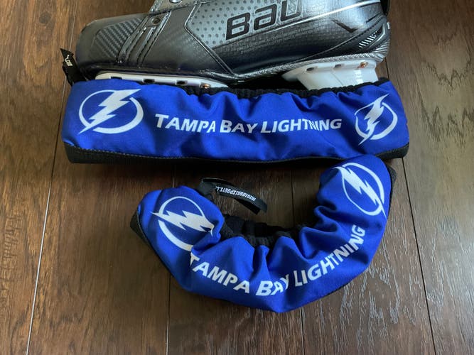 NHL Pro Stock Tampa Bay Lightning Skates soakers/guards