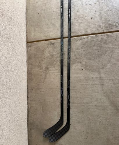 Two Pack Senior True HZRDUS Smoke Hockey Stick - Toe Curve