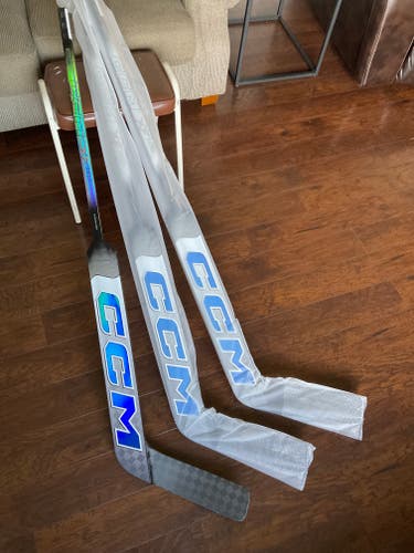 3 Pack - Pro Stock CCM AXIS XF PRO Goalie Sticks - 24.5”