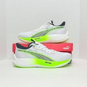 HYROX x Puma Velocity Nitro 3 Men’s Running Shoes 311410 01 White/Green Glare Men’s Size US 8