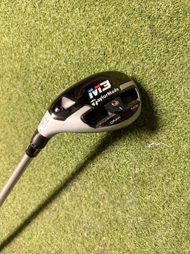 2018 TaylorMade M3 Left Hand Hybrid Stiff Flex 3H (Used)