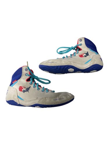 Used Rudis Wrestling Shoes White Junior 04 11873-S000244132