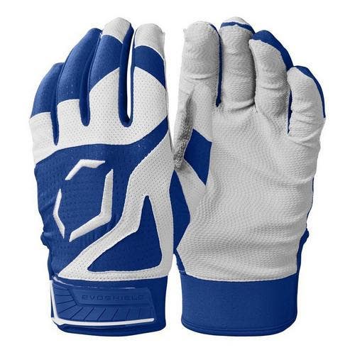 New Evoshield SRZ 1 BATTING GLOVE BB/SB Batting Gloves Royal Blue LG 11873-ESHWB5712107LG
