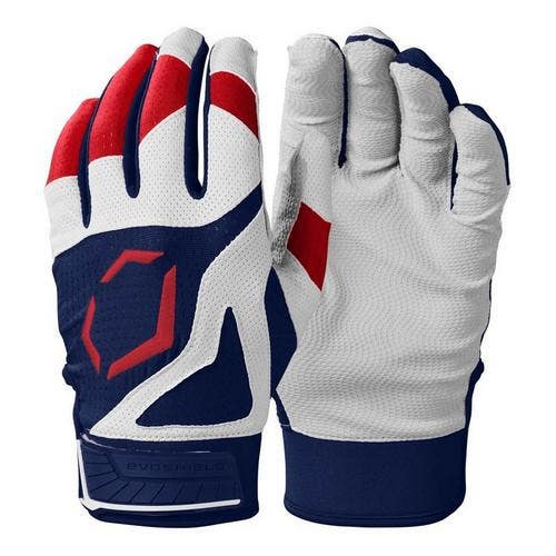 New Evoshield SRZ 1 BATTING GLOVE USA BB/SB Batting Gloves None LG 11873-ESHWB5712111LG