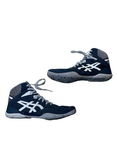 Used Asics Wrestling Shoes Navy Blue Junior 03.5 11873-S000235777