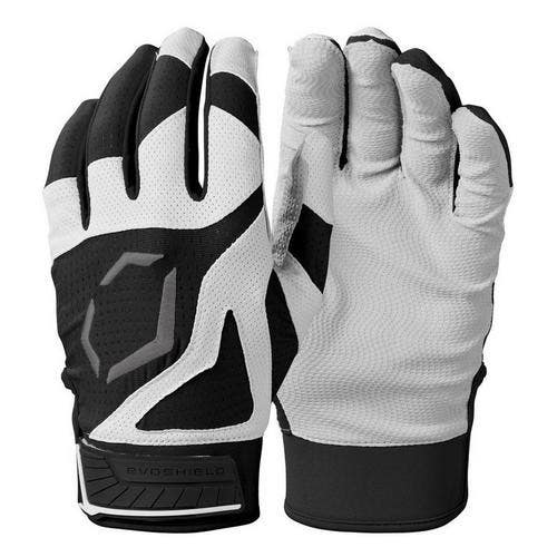 New Evoshield SRZ 1 BATTING GLOVE BB/SB Batting Gloves Black MD 11873-ESHWB5712001MD