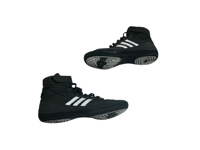 Used Adidas Wrestling Shoes Black Senior 8 11873-S000246625