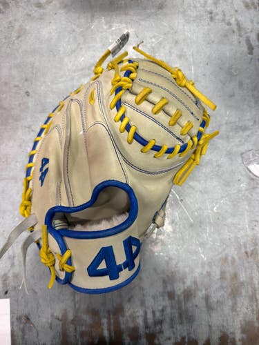Used 44 PRO CATCHERS MITT BB/SB Catchers RH Throw Grey 32 1/2" 11337-S000498362