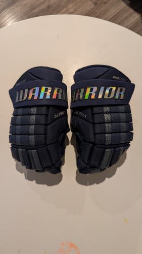 Navy Warrior Alpha FR2 Pro Gloves 14" (Used)
