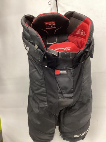 Used CCM JETSPEED FT4 PANTS Junior Pant Black LG 11851-S000053499