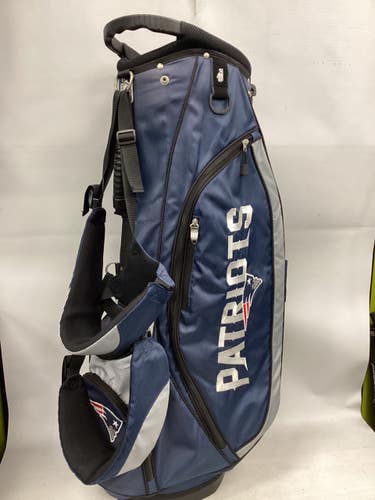 Used NFL 5 SLOT STAND BAG Mens Stand Bag Navy Blue 11851-S000053471