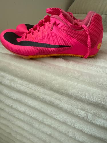 Pink Women's 3Y (Big Kids / Youth) Youth Nike Zoom rival Sprint Shoes (Used)
