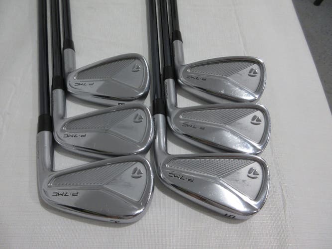 TaylorMade P7MC Iron Set - 4i - 9i - Stiff Flex Graphite