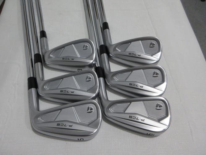 TaylorMade P7CB Iron Set - 5-PW - DG 105 S300 Stiff Flex Steel +0.5" Long - MINT