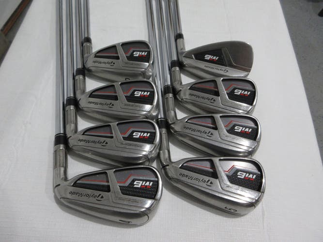 TaylorMade M6 Iron Set - 4-PW, AW - Regular Flex Steel